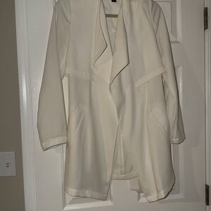 Elegant Cream Women's Coat